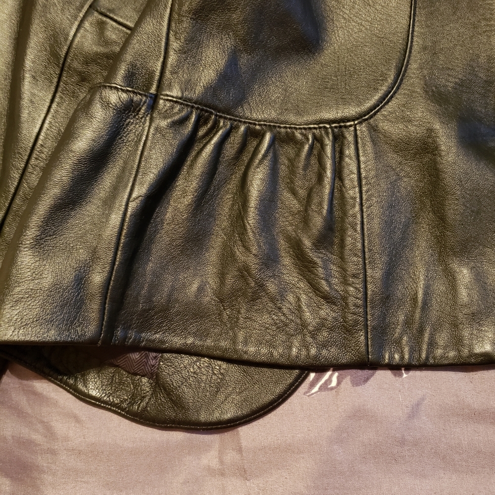 TRENDY leather Blazer - Picture 9 of 11